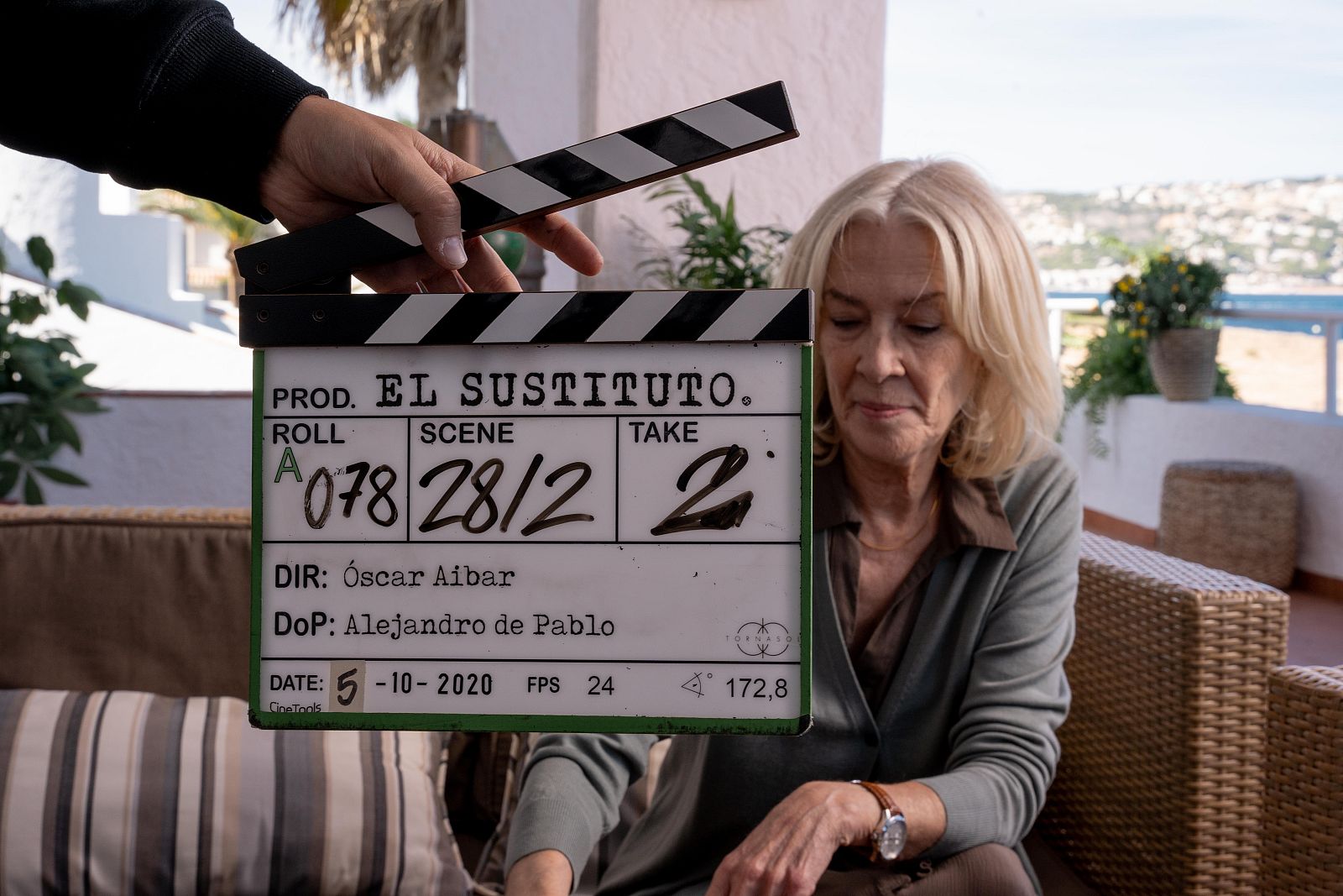 Rodaje de la película 'El sustituto'