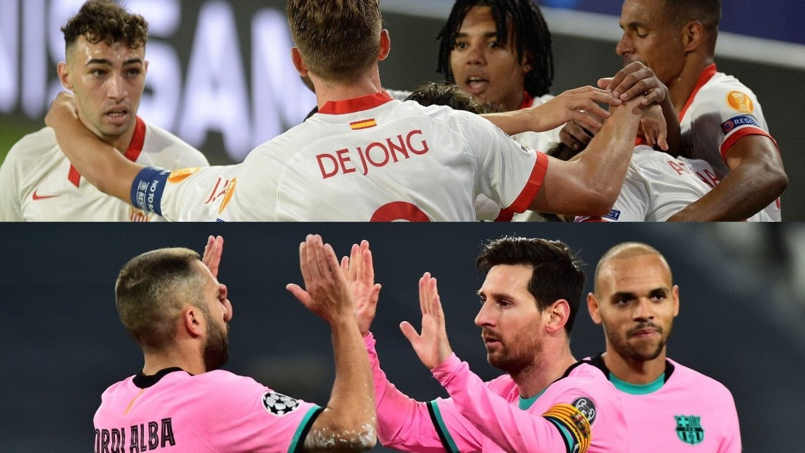 Barça y Sevilla miden su fortaleza europea ante Dinamo de Kiev y Krasnodar