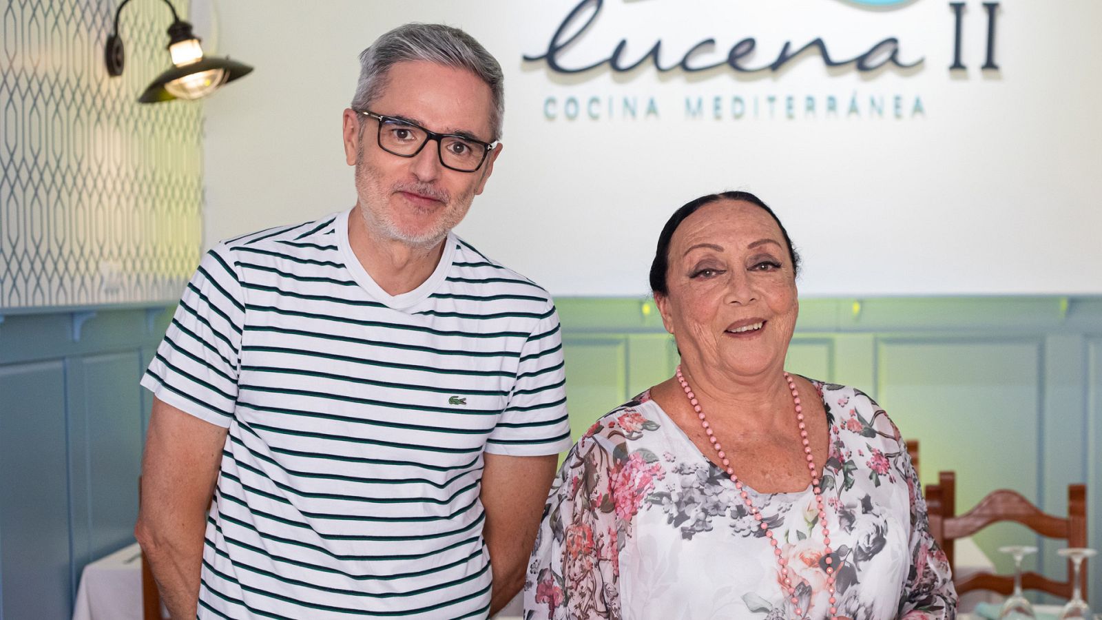 Mikel López Iturriaga y Betty Missiego