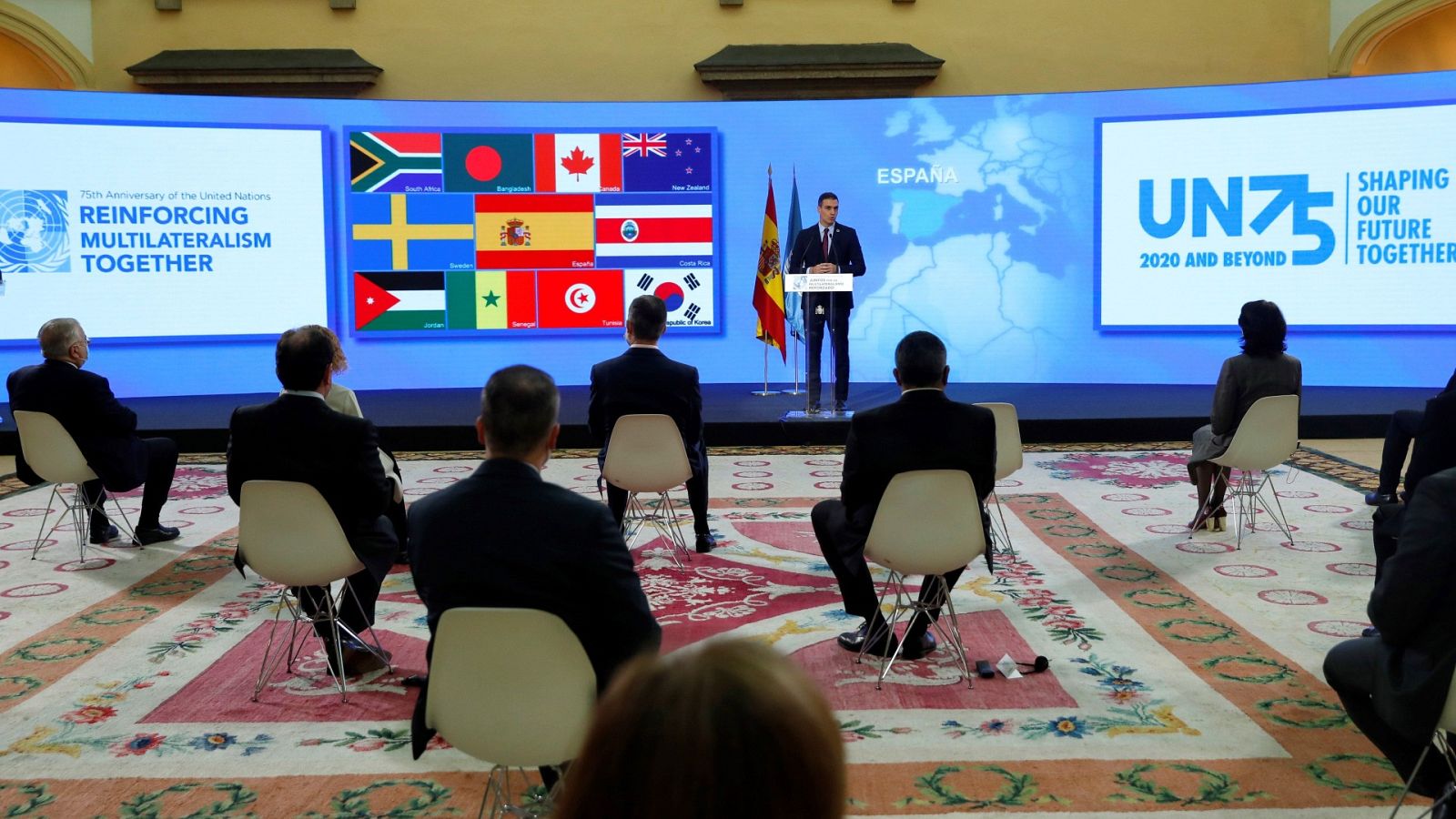 El presidente del Gobierno, Pedro Sánchez