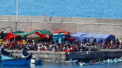Human Rights Watch denuncia la vulneración de derechos básicos de los migrantes en el campamento de Arguineguín