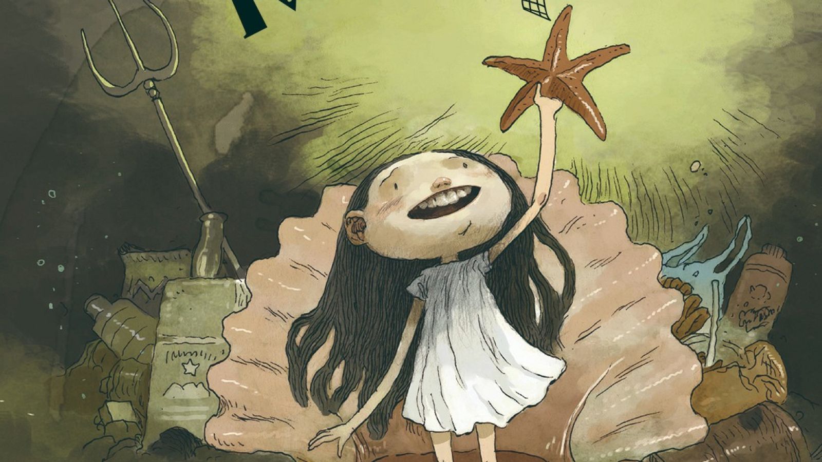 Detalle de la portada de 'Oda al mar'