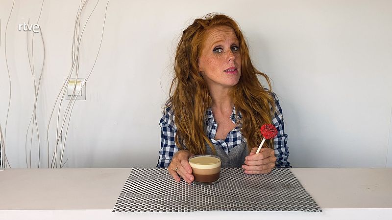 Mar�a Castro y su tarta de tres chocolates y otro postre f�cil y r�pido