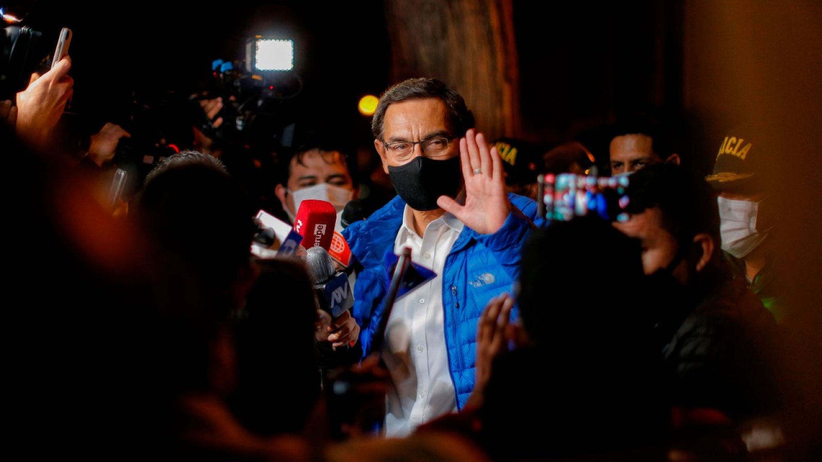 El expresidente peruano Martín Vizcarra.