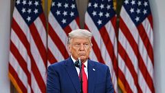 Trump presume de su gestión sobre la COVID y asegura que repartirá millones de dosis de la vacuna en unas semanas