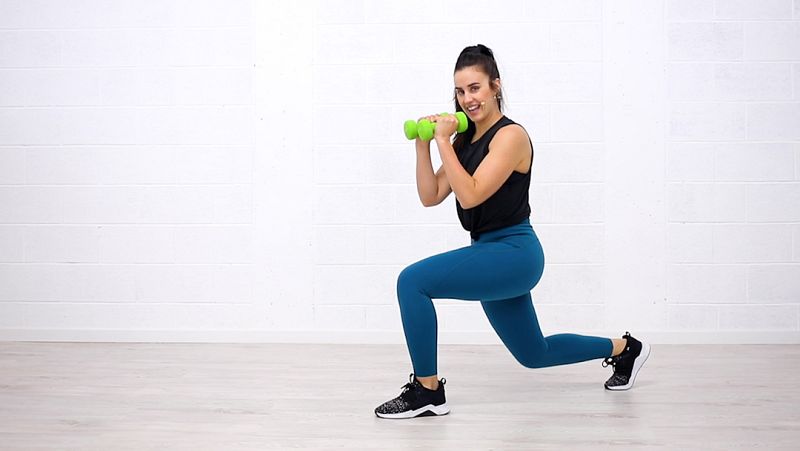 Define y tonifica tu musculatura con la rutina 'full body' de Patry Jord�n 