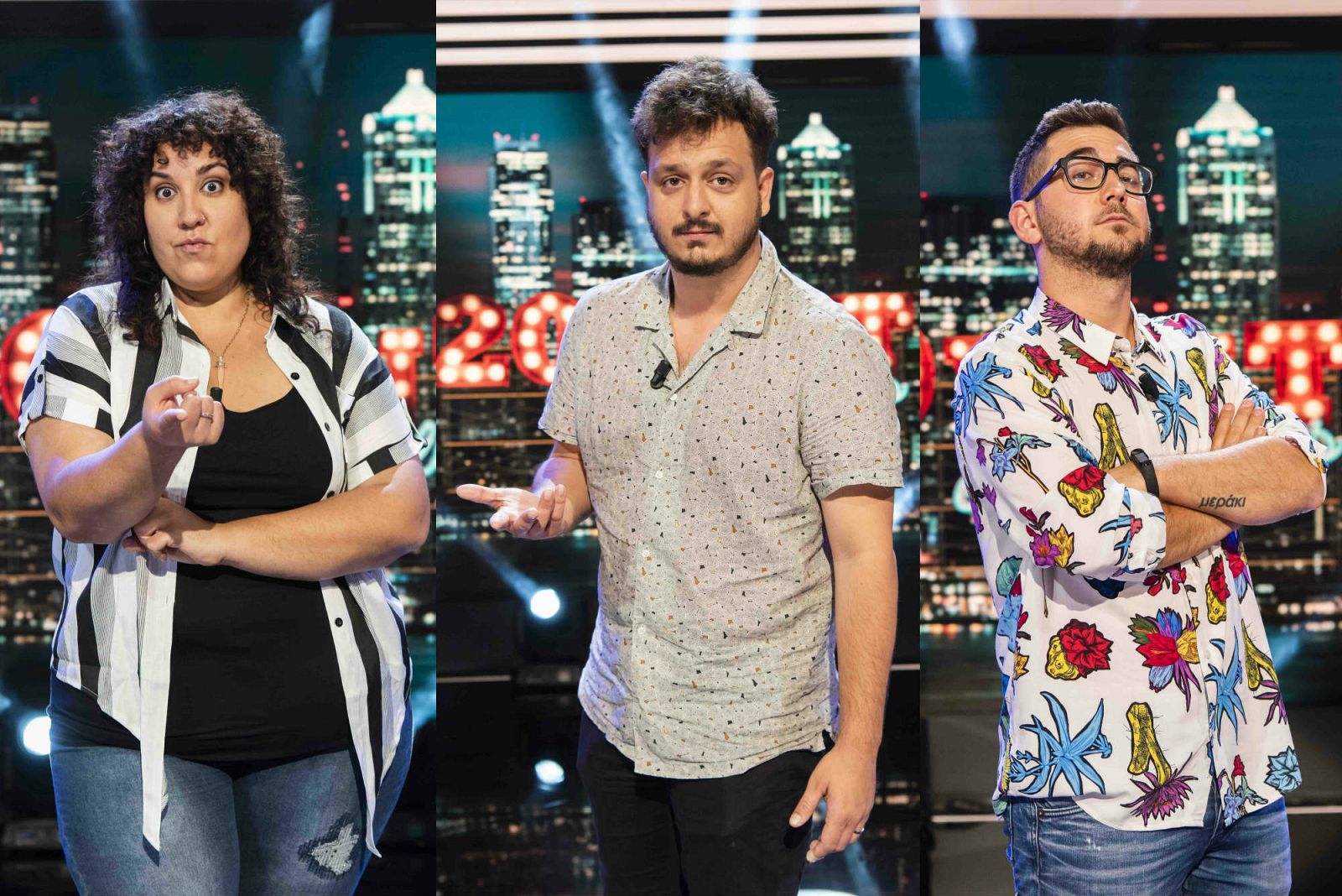 Eva Cabezas, Marc Sarrats i Guillem Estadella a '20Vint'