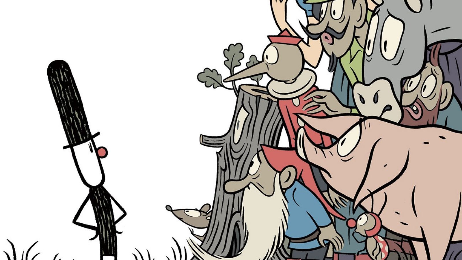 Detalle de la portada de 'Cuento contigo'