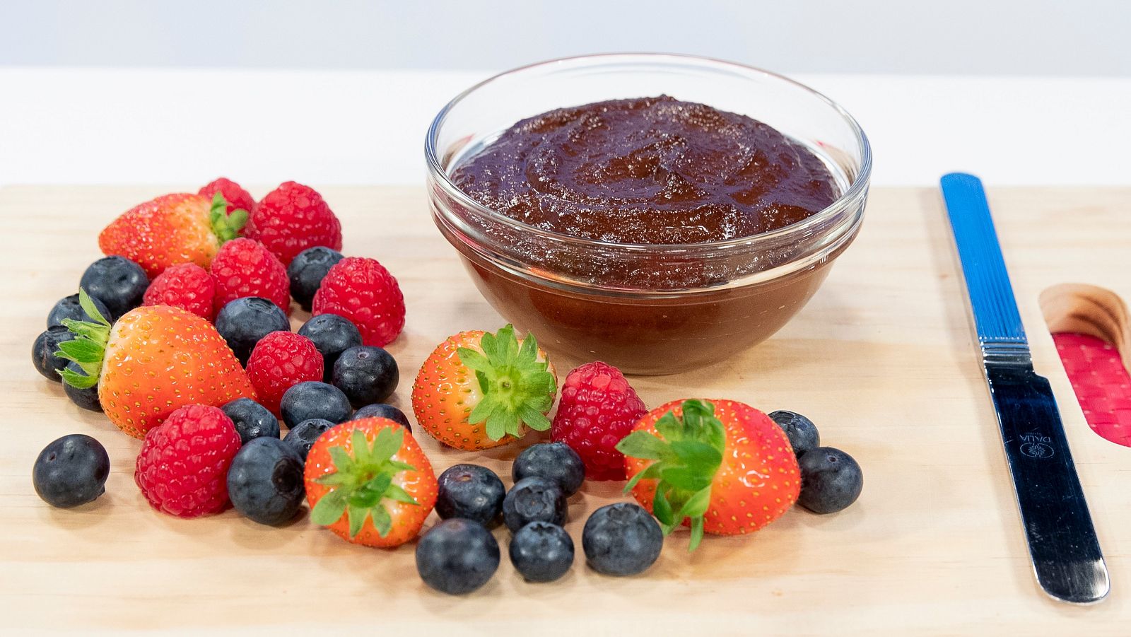 Crema de cacao y avellanas saludable