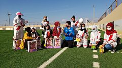 La campaña 'Un Juguete, Una Ilusión' entrega 35.000 juguetes en el campo de refugiados de Za'atari