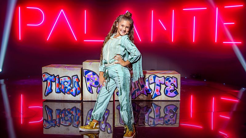 Soleá, en Eurovisión Junior 2020: explosión de energía y color en la puesta en escena de "Palante"