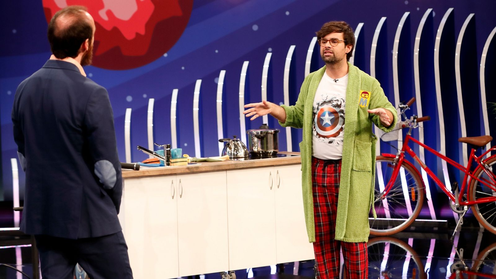 Ricardo Moure y Edu Sáenz de Cabezón en Órbita Laika