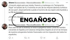 No todos los complejos hoteleros donde acogen inmigrantes en Canarias son de lujo