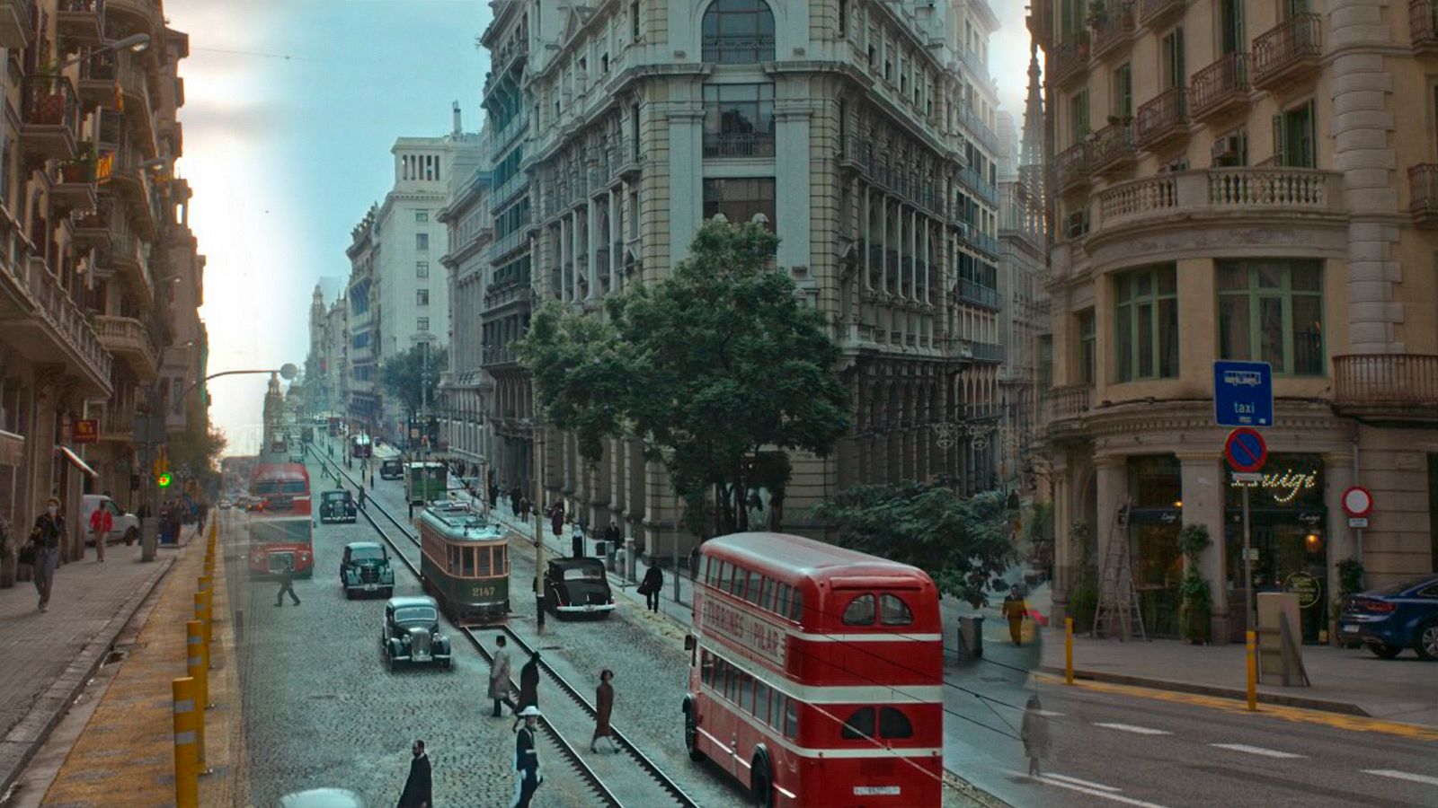 La Via Laietana és una de les localitzacions de l'anunci de la Grossa de Nadal d'aquest any