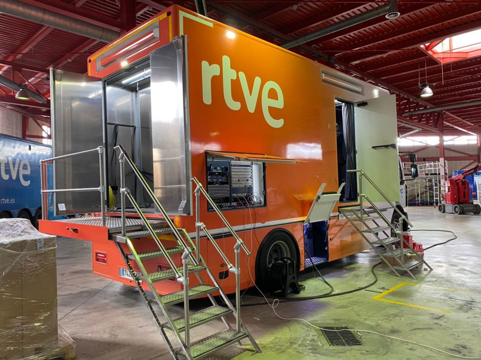 Unitat mòbil d'alta definició HD-SDI