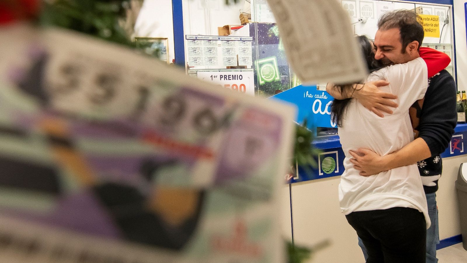 El cinco, el cuatro y el seis son las terminaciones de la Lotería de Navidad más premiadas