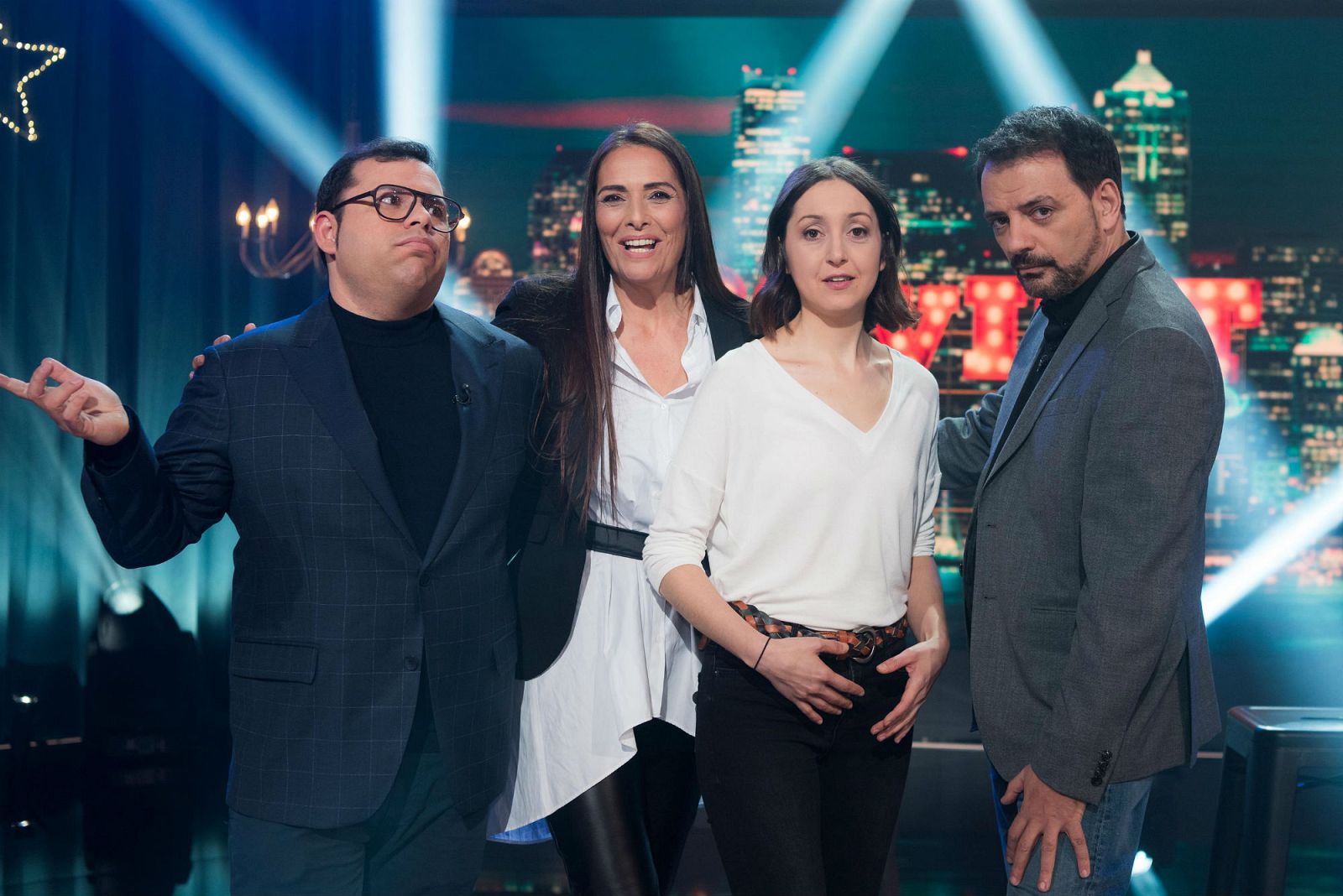 Toni Mata, Mònica Pérez, Irene Minovas i Juan Solo