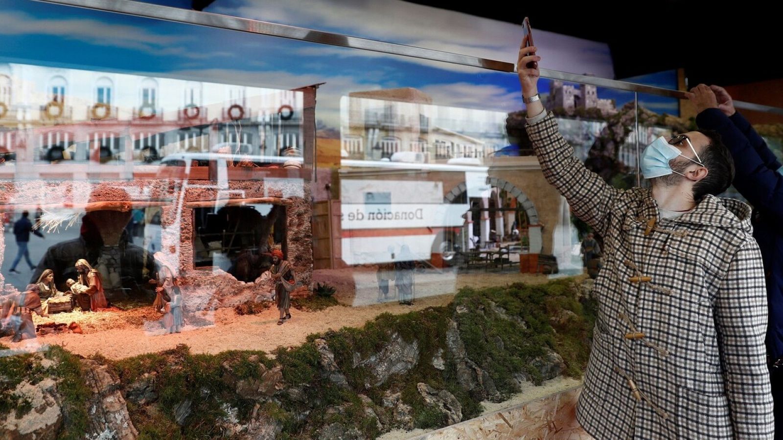 Belén navideño en Madrid