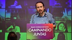 Iglesias asegura que ERC y Bildu "tienen que participar" en la renovación del CGPJ ante "el bloqueo" del PP
