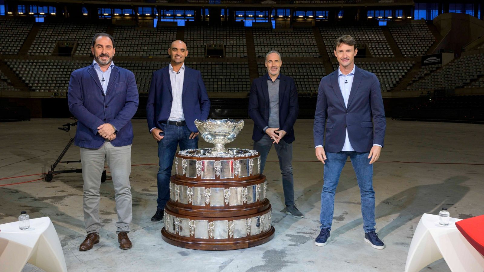 A.Costa, J.Balcells, JC Ferrero i Àlex Corretja