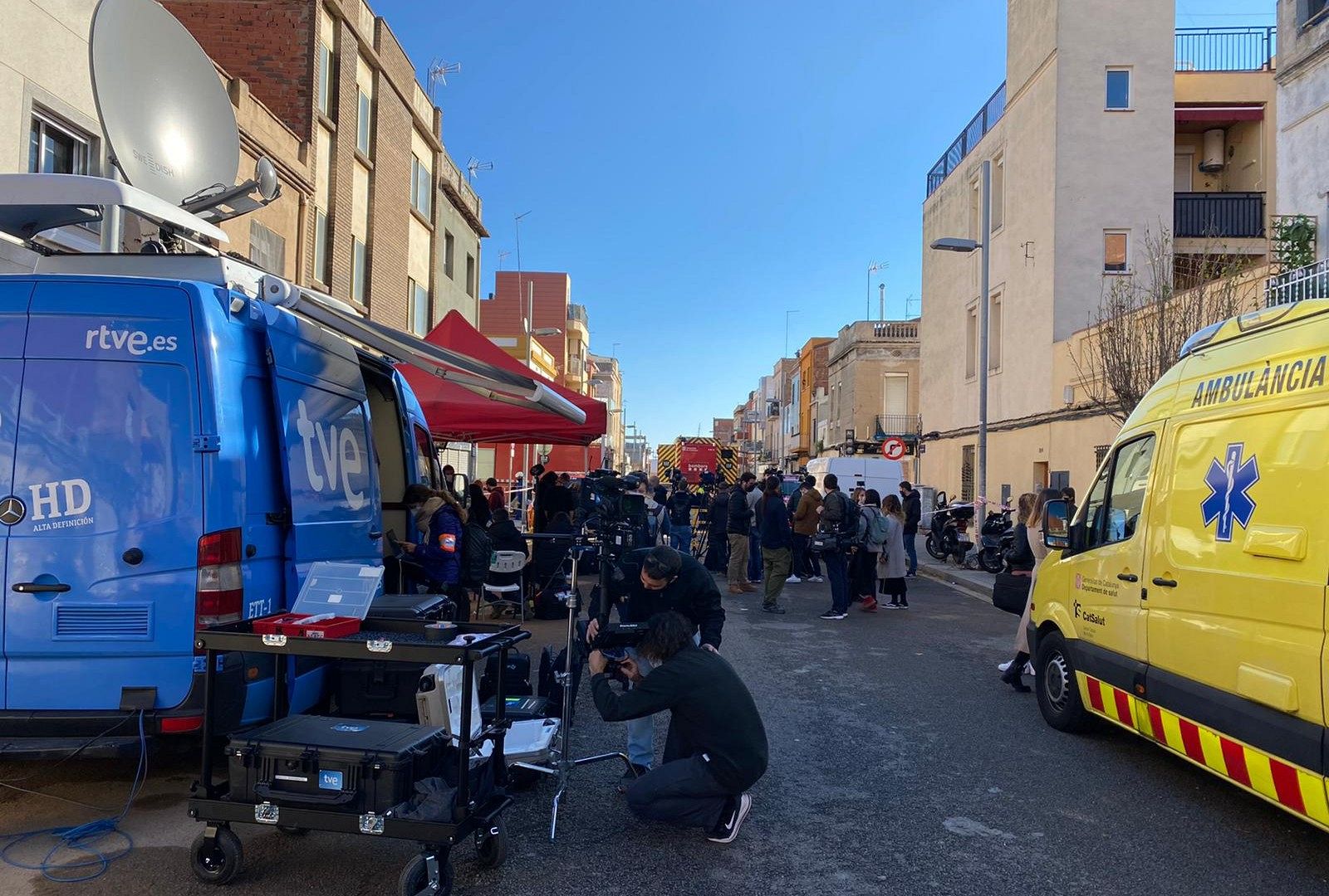 L'equip de 'L'informatiu' es trasllada a Badalona