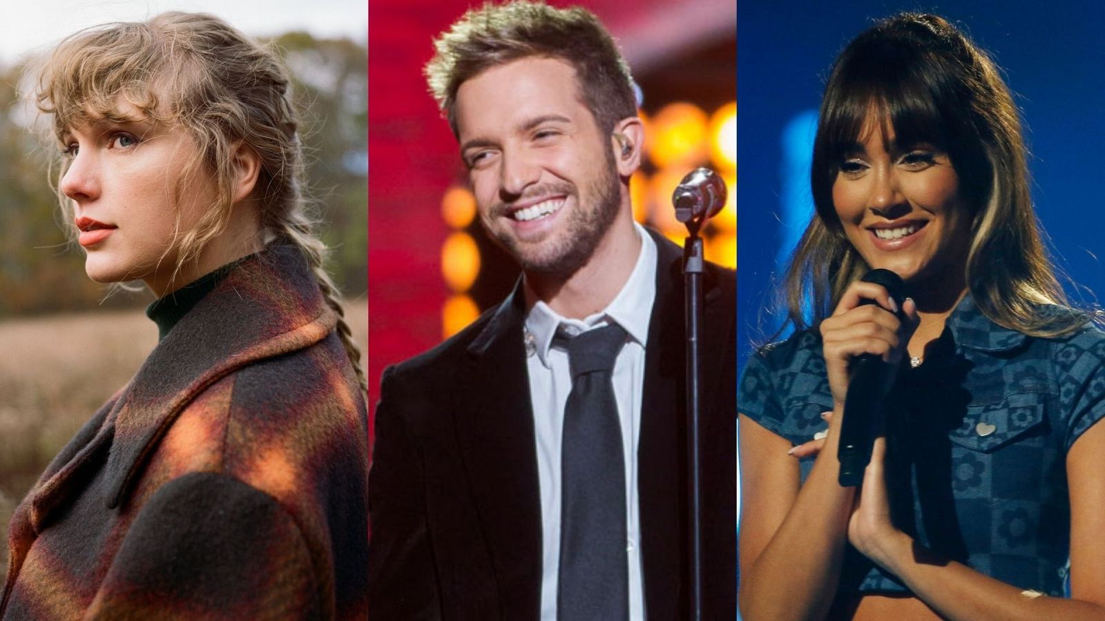 Aitana, Taylor Swift y Pablo Alborán