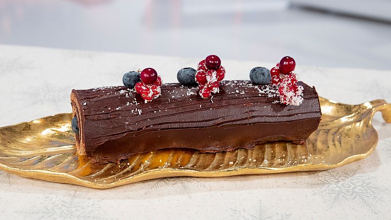Recetas de Navidad | Tronco de navidad ms saludable 