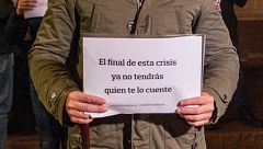 Las periodistas detenidas en todo el mundo subieron un 35 % en 2020, según Reporteros Sin Fronteras
