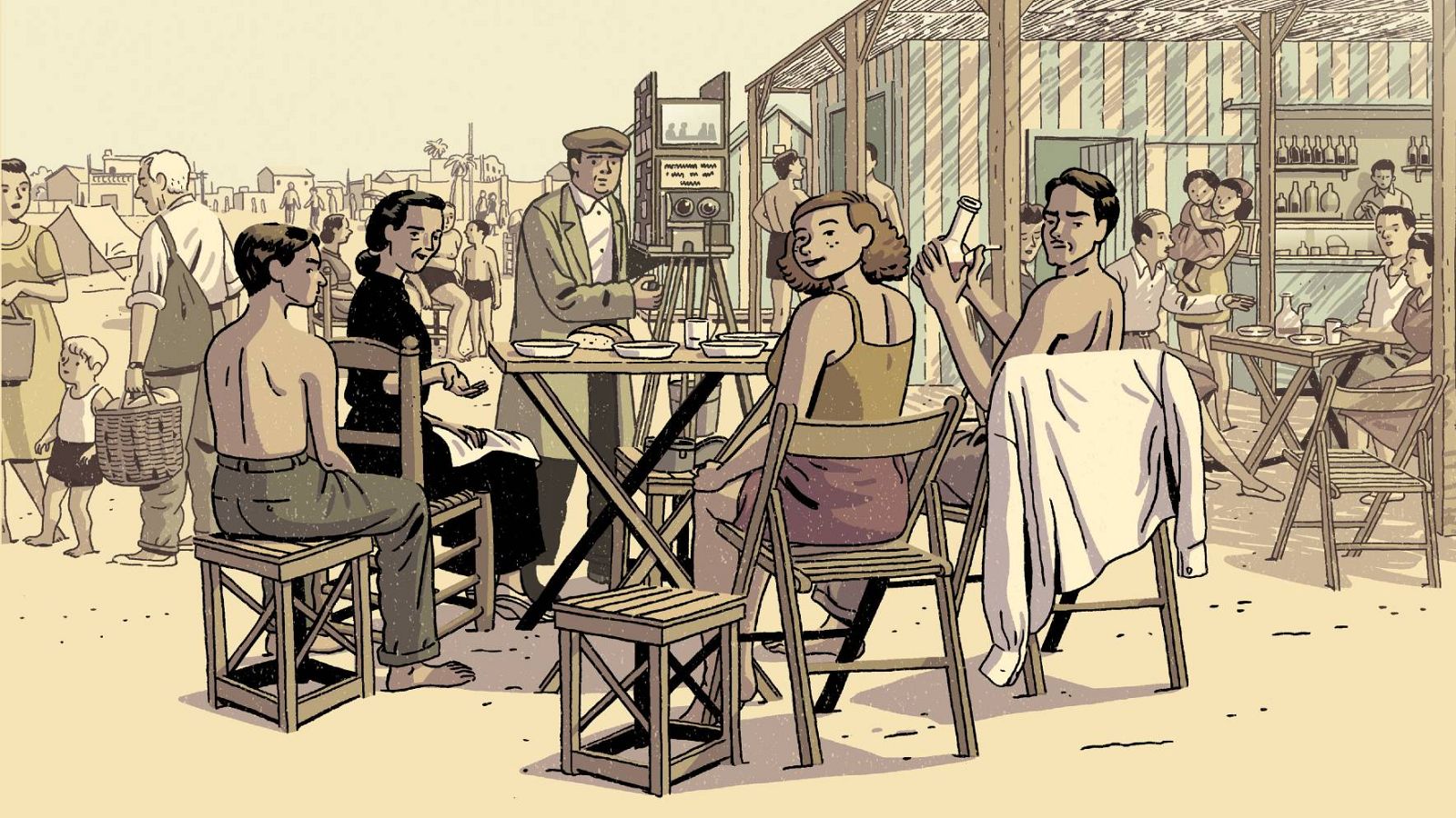 Detalle de la portada de 'Regreso al Edén'