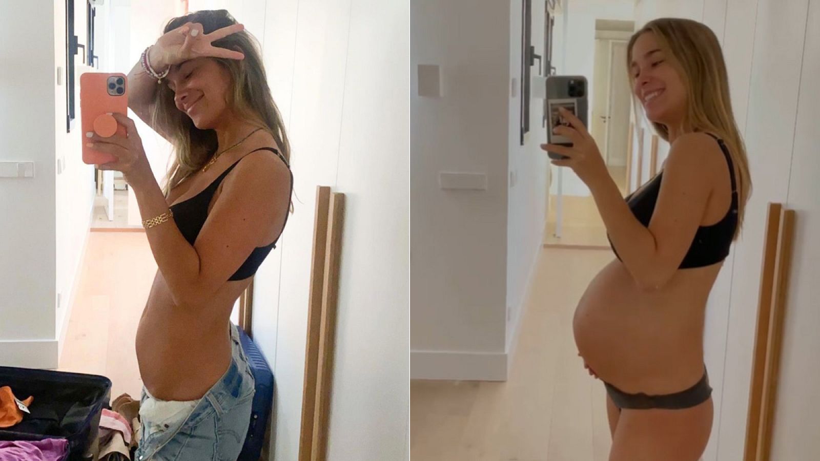 María Pombo luce barriguita en la recta final de su embarazo y se presenta como 'María Bombo'