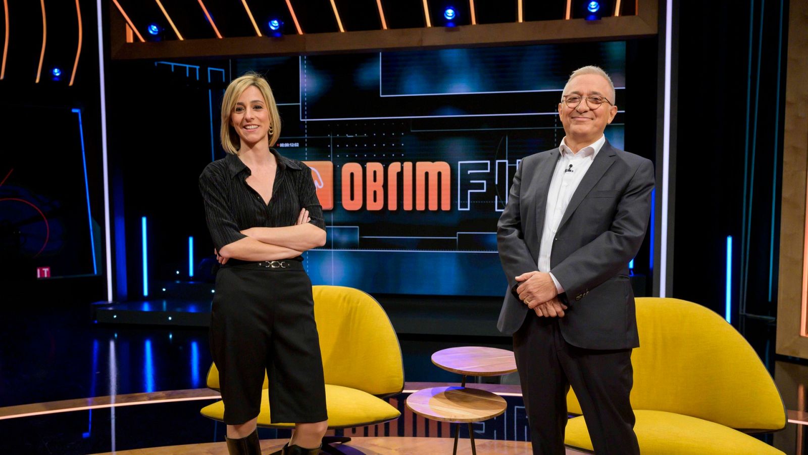 Ana Boadas i Xavier Sardà a 'Obrim fil'