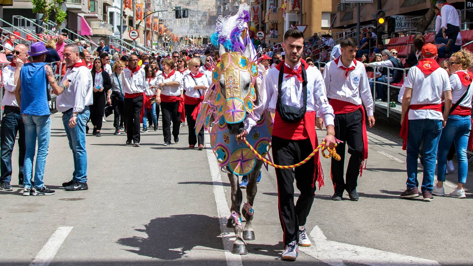Imagen de la fiesta de los Caballos del Vino
