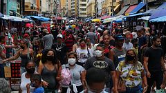Brasil supera los siete millones de casos de coronavirus