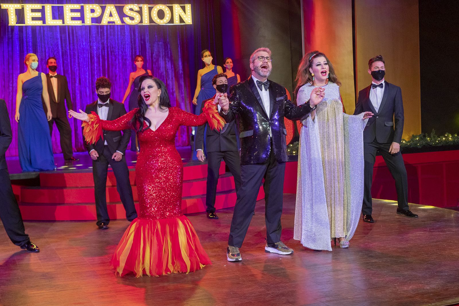 Alaska, Flo y La Terremoto en Telepasión