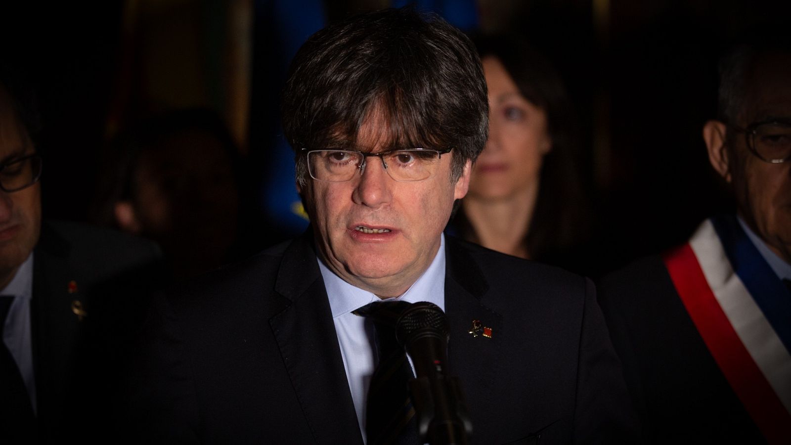 El expresidente de la Generalitat Carles Puigdemont