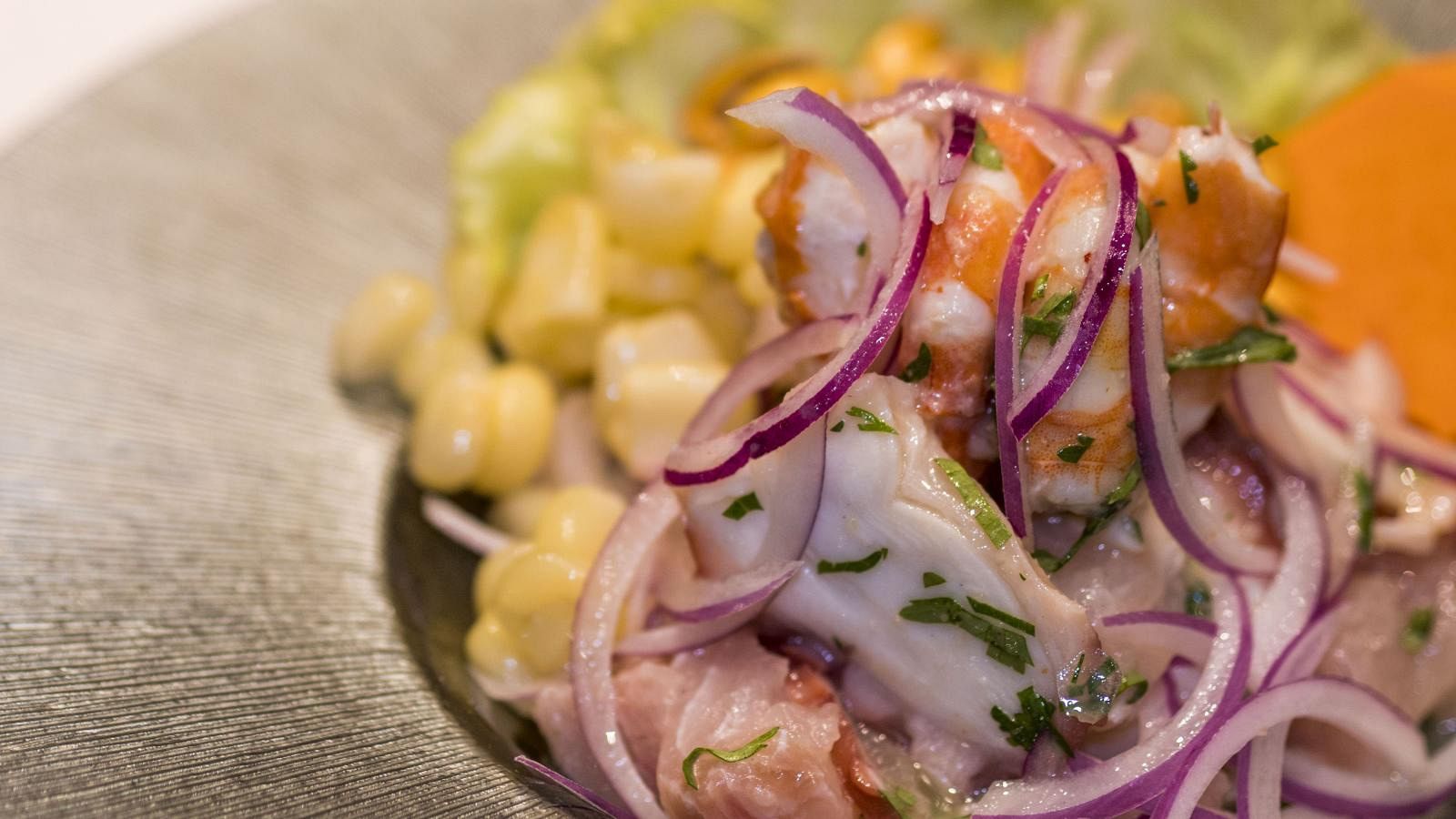 Ceviche clásico mixto Inti