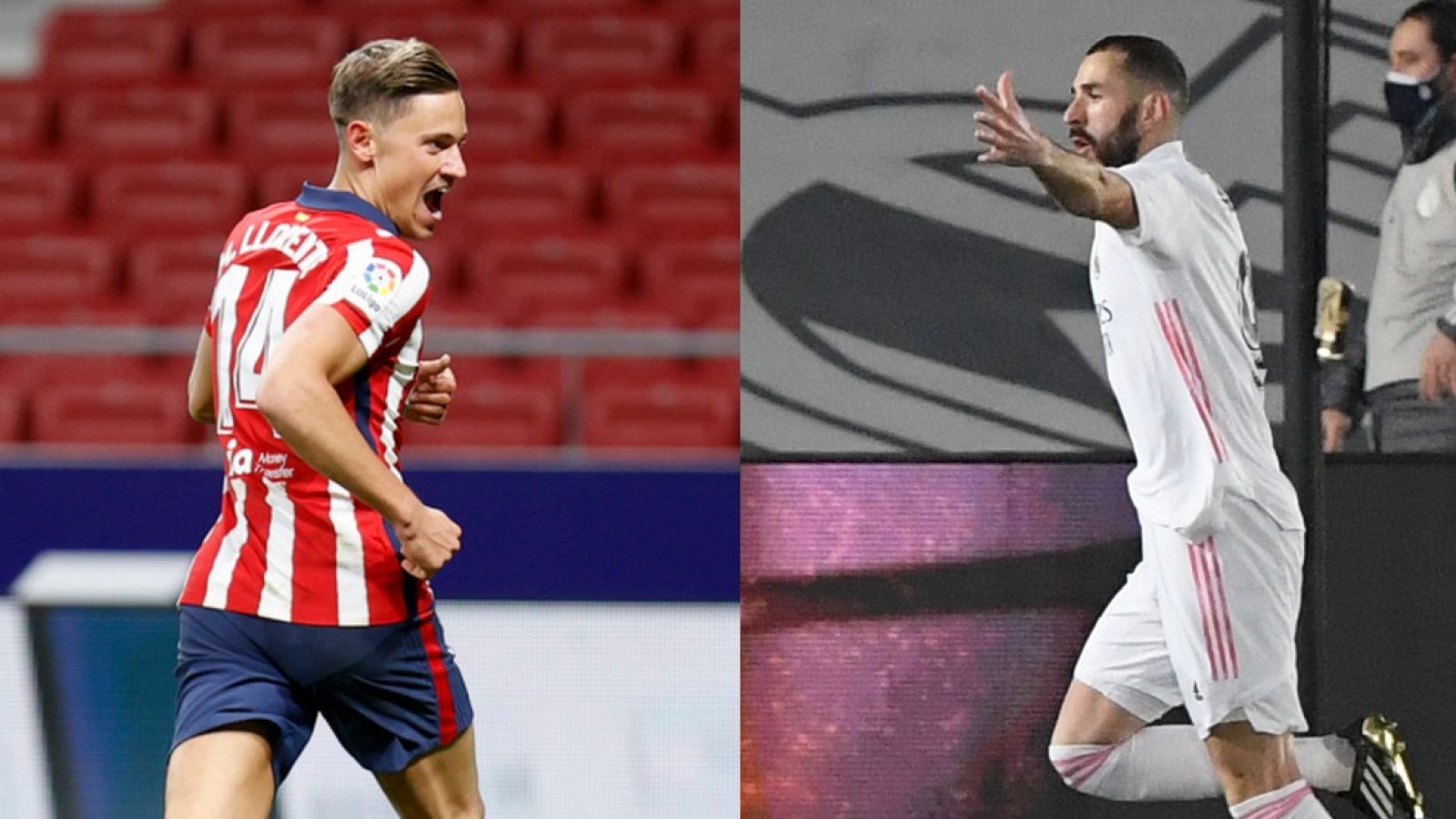 Atlético y Real Madrid