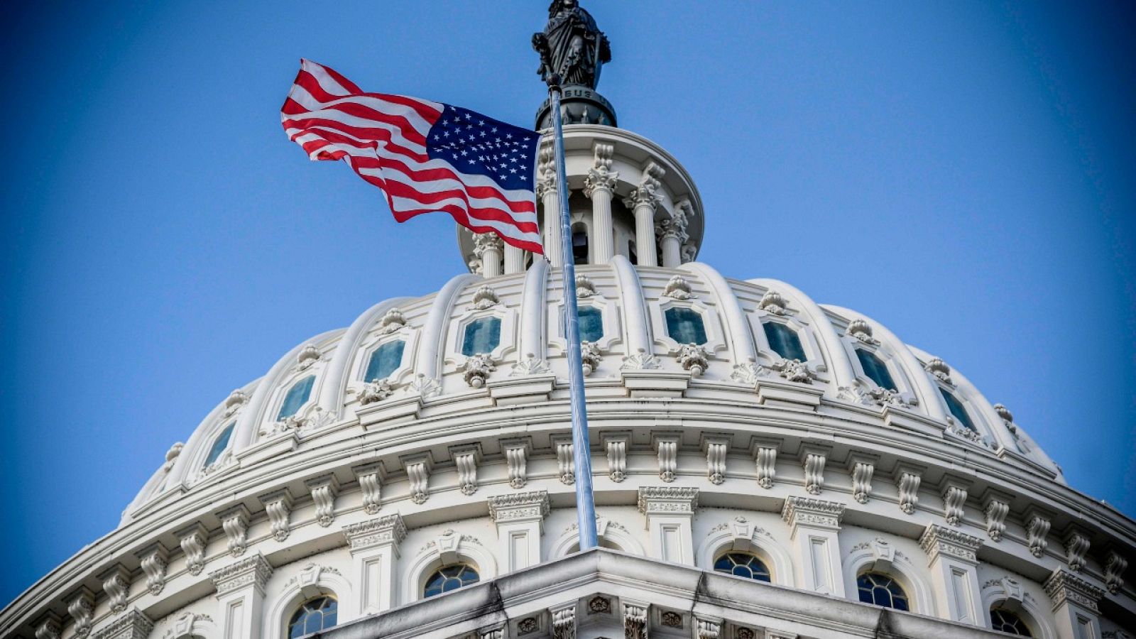 Imagen de la cúpula del Capitolio de Estados Unidos en Washington.