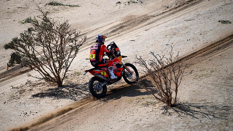 Toby Price, primer líder en motos tras ganar la primera etapa del Dakar
