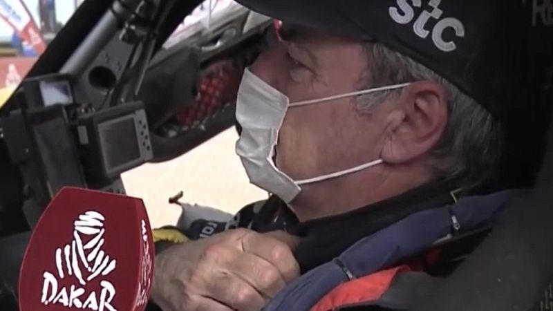 Al-Attiyah no da tregua y hace triplete; Sainz, quinto