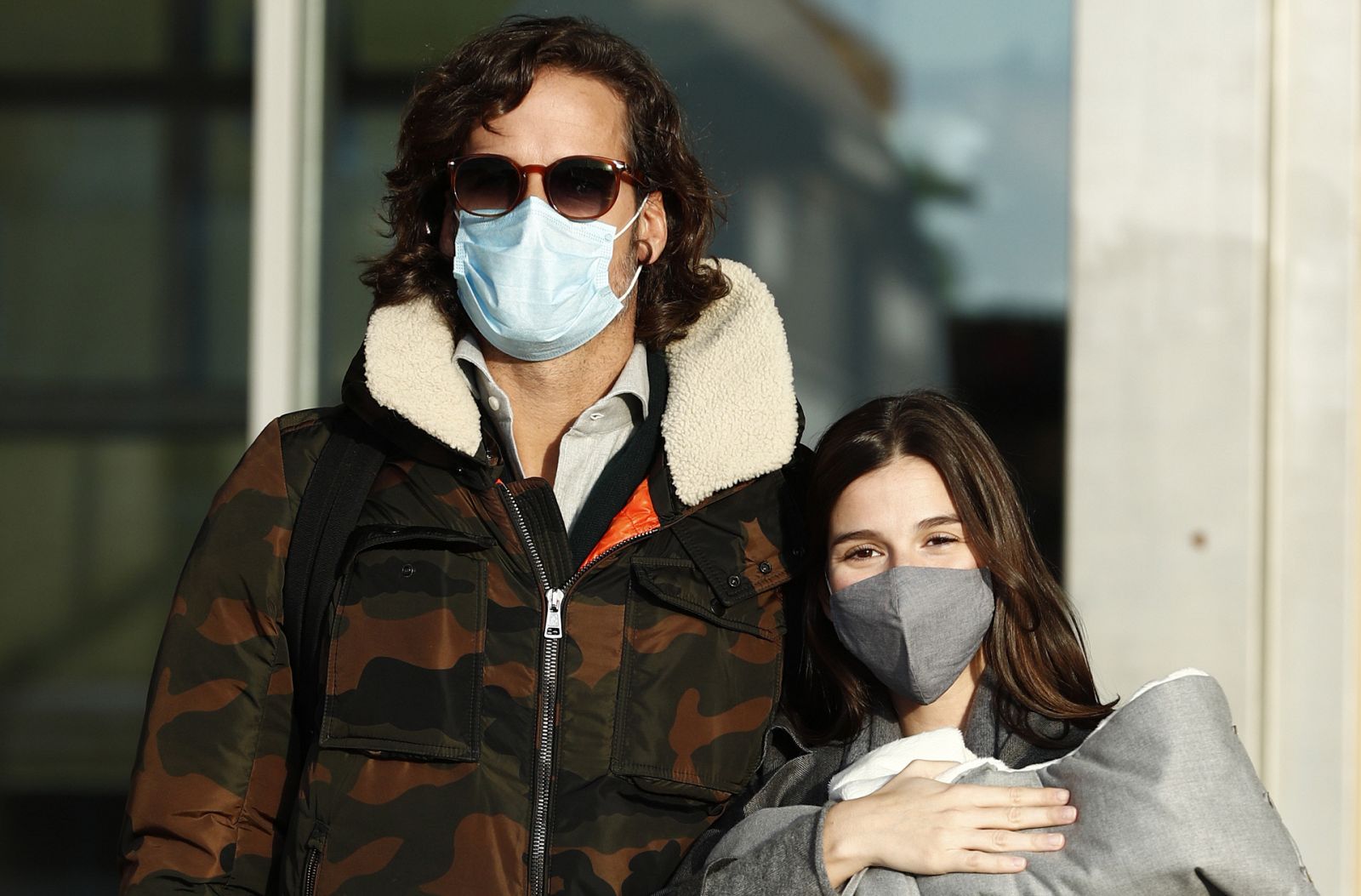 Feliciano López y Sandra Gago