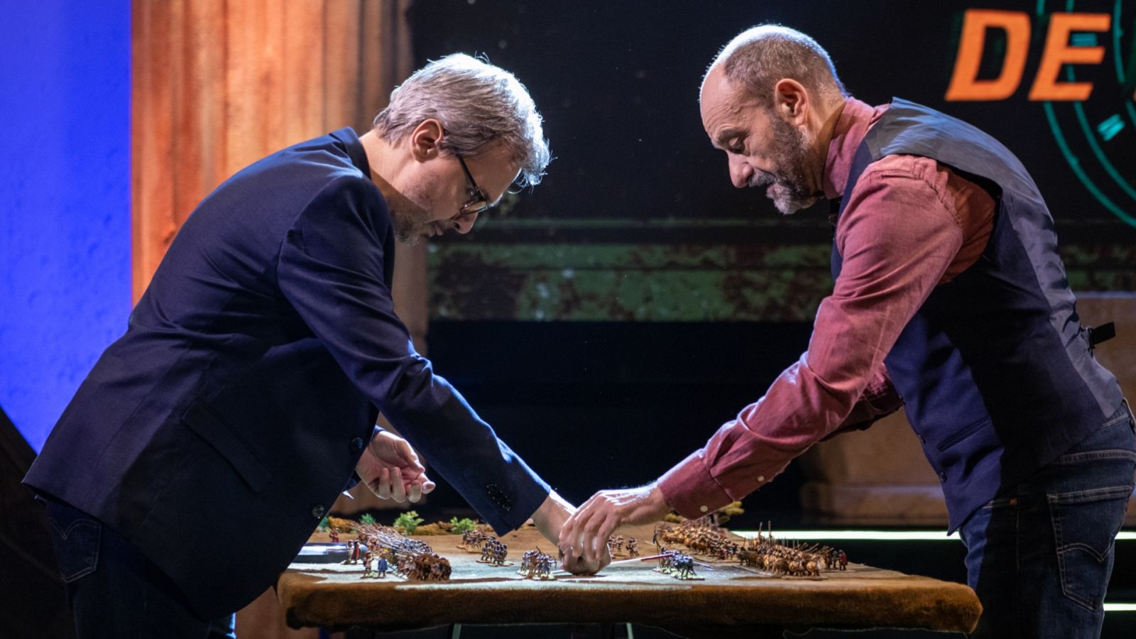 Juan Gómez-Jurado y Javier Cansado en "El Condensador de Fluzo"