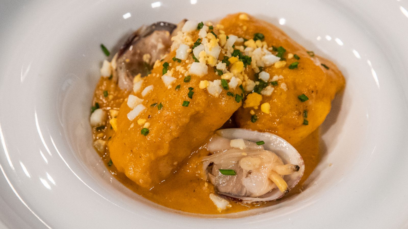 Receta de "Rape con salsa" de Nicolás