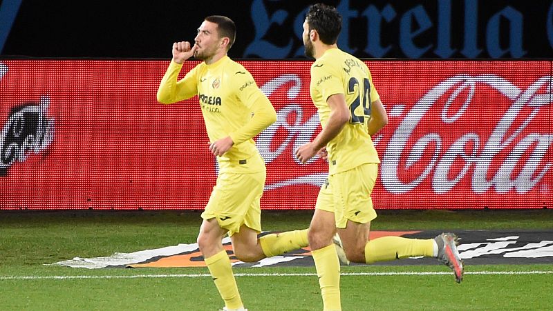 Festival del Villarreal  en un Balaídos ajeno al temporal