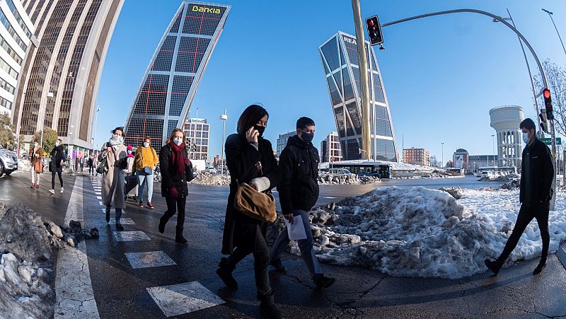 Temporal, en directo | Los colegios de Madrid vuelven a la actividad presencial doce días después de la nevada