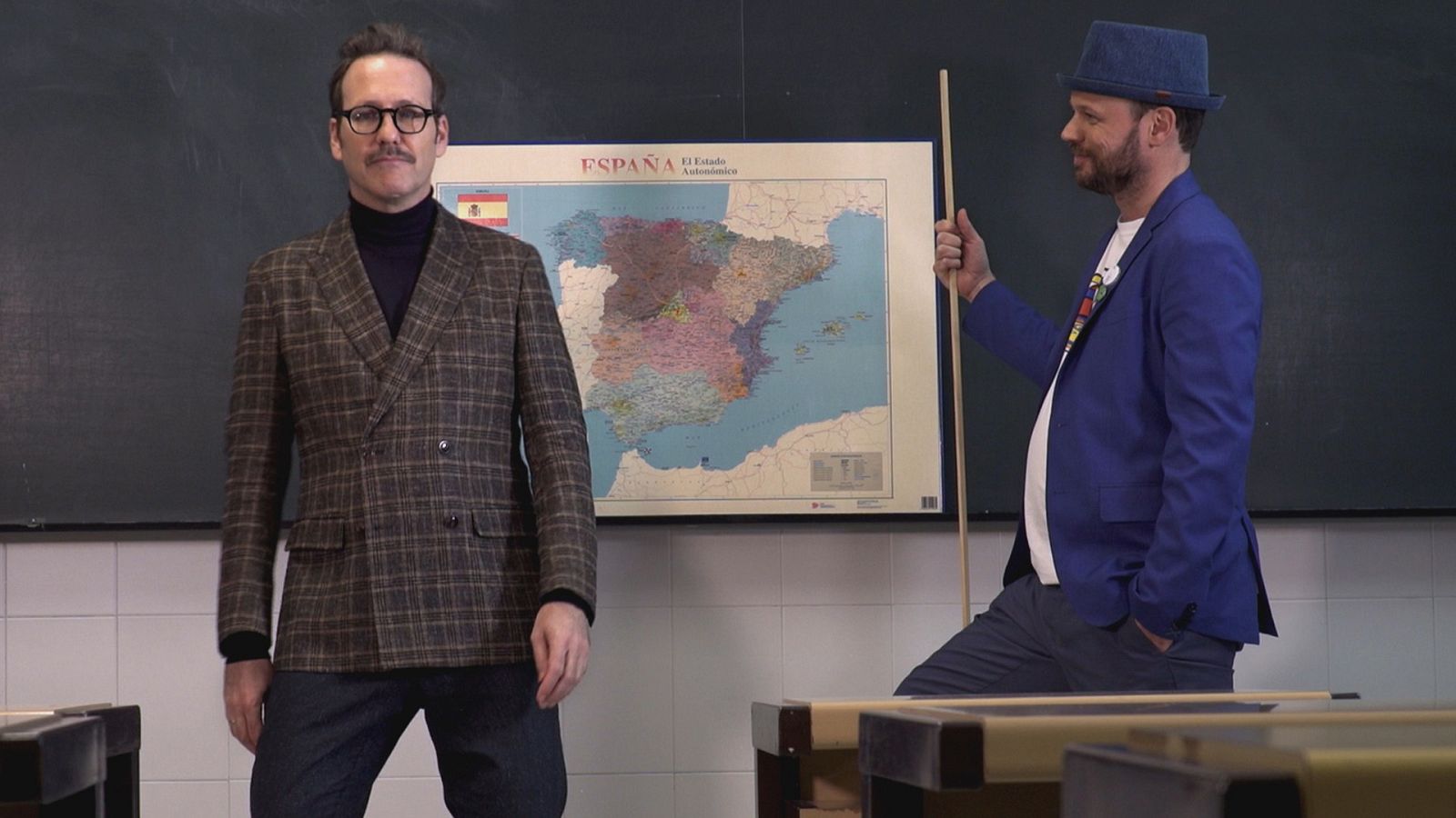 Joaquín Reyes con Dani Orviz