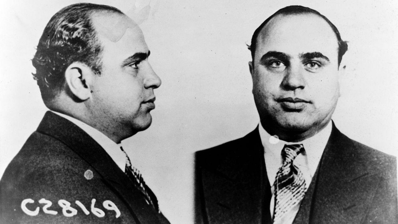 El temido mafioso Al Capone en 1931.
