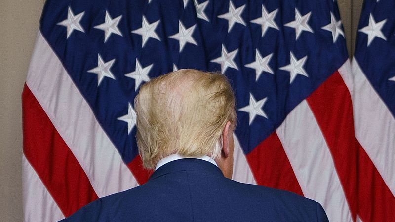 El fin de la era Trump: cuatro a�os en 20 momentos clave