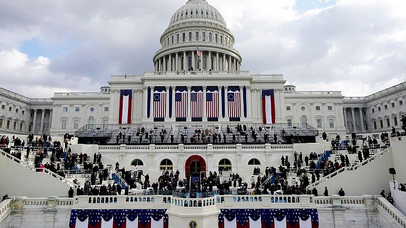 La atpica toma de posesin de Joe Biden, doblemente condicionada por la herencia de Trump y la pandemia