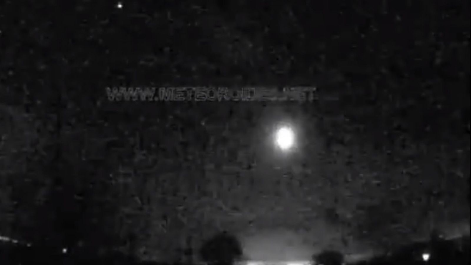 La bola de fuego a su paso por Madrid